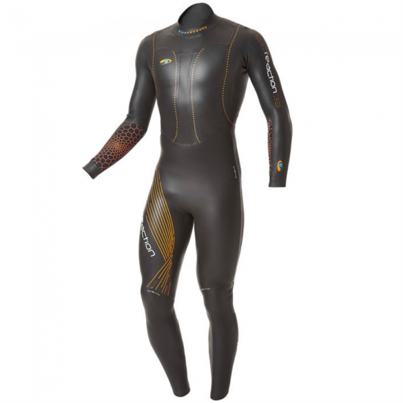 Blueseventy Reaction fullsleeve wetsuit heren 2015 WSRFS12BLK00ML